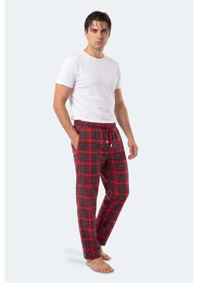 Slazenger Nıght Erkek Kırmızı Pijama