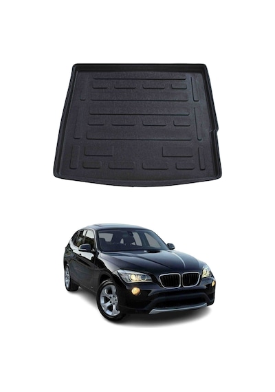 Bmw X1 E84 2010-2015 Arası Uyumlu Araca Özel Kauçuk Tpe Bagaj Havuzu Siyah