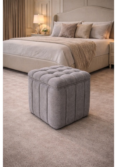 Kapitoneli Dilimli Modern Kare Puf Ayak Dinlendirme Taburesi Dekoratif Ve Rahat Yüksek Kalite Gri Renk - 844681895 Gri Renk Kapitoneli Dilimli Modern Kare Puf Ayak Dinlendirme Taburesi Dekoratif Ve Rahat Yüksek Kalite Gri Renk - 844681895 Gri Renk