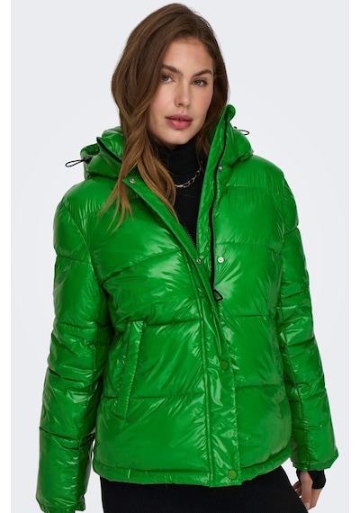 Only Onlannlouis Premium Puffer Jkt Otw Kadın Mont-27626 - M Yeşil