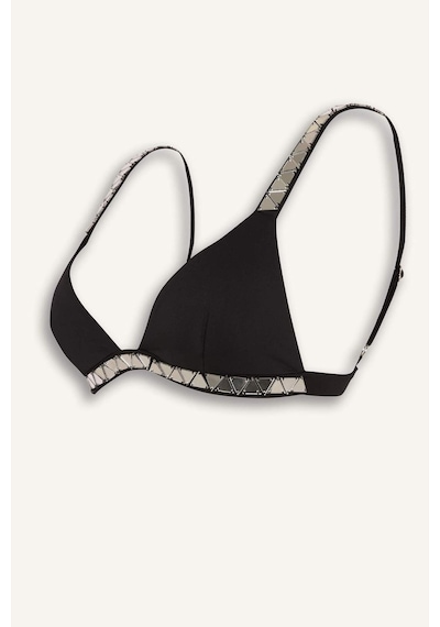 Defacto Lilyrose X Defacto Regular Fit Bikini Üstü H9443ax26hsbk81 Siyah-bk81