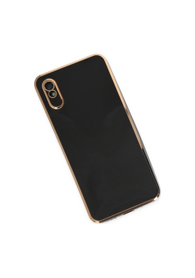 Xiaomi Redmi 9a Kılıf Volet Silikon - Siyah -
