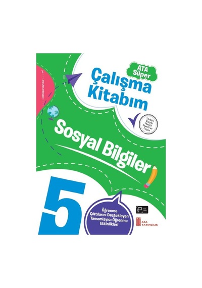 5. Sınıf Ata Süper Türkçe - Matematik- Fen Bilimleri - Sosyal Bilgiler Çalışma Kitabım Seti
