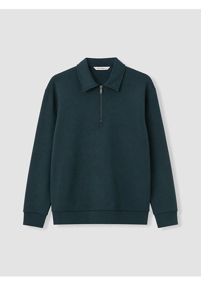 Lcw Vision Petrol Polo Yaka Erkek Sweatshirt