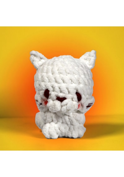 Bakgelal Amigurumi Kedi Yapım Kiti Başlangıç Seviyesi Tığ Örgü Seti Çocuk Ve Yetişkin Hobi Seti