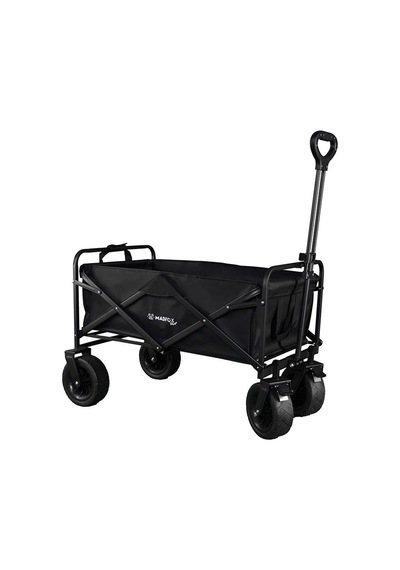 Madfox Voyager Katlanır Çok Amaçlı Yük Taşıma Arabası Vagon Black