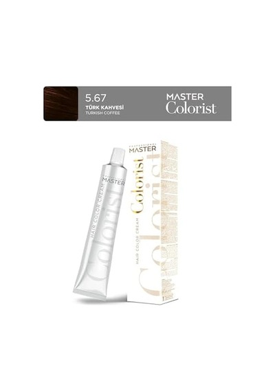 Professional Tüp Saç Boyası Boya 60 Ml 5.67 Türk Kahvesi