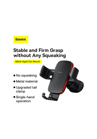 Car Mount Metal Age Iı Gravity On The Vertical And Horizontal Ventilation Grillet Black Sujs000001 Diğer