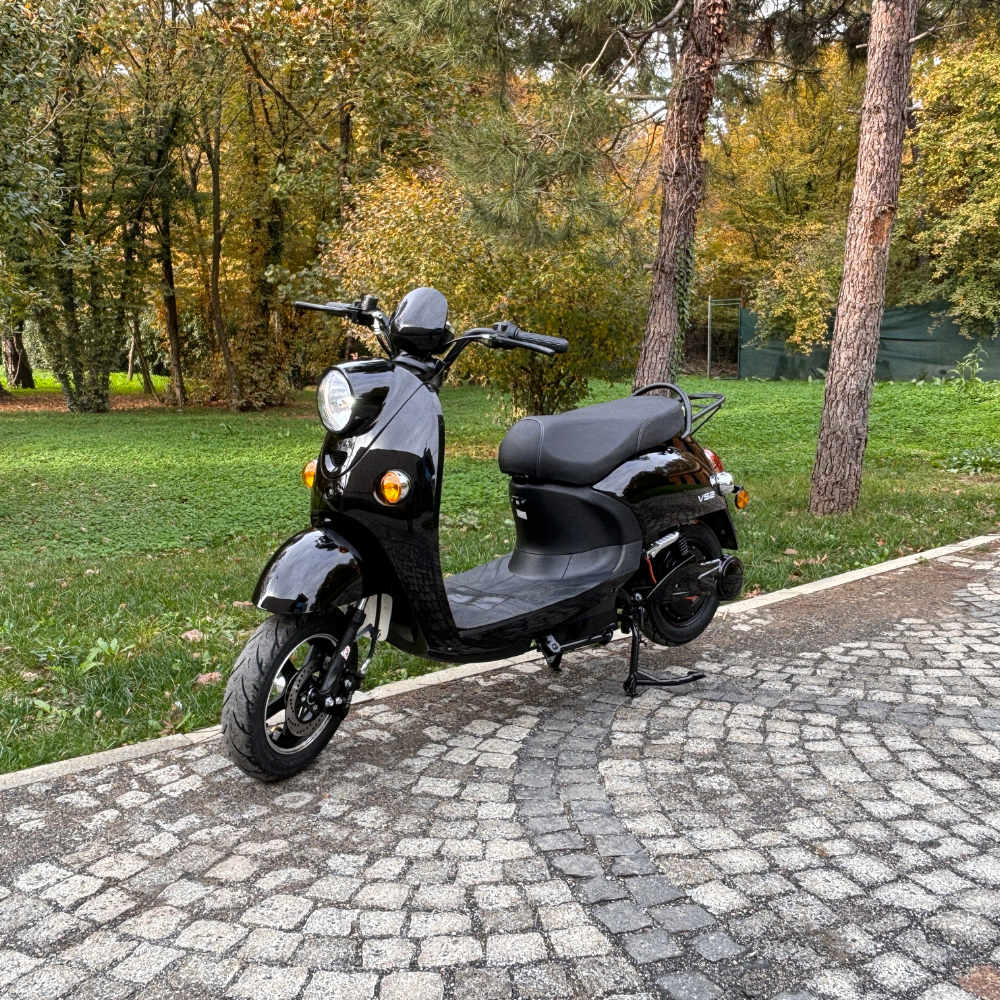 Volta Vs2 Elektrikli Motosiklet Siyah