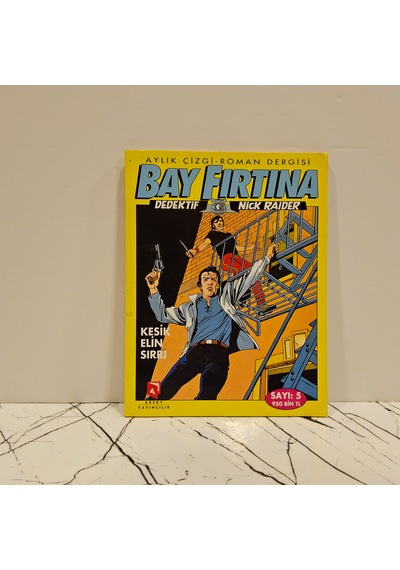 Bay Fırtına - Dedektif Nıck Raıder Sayı 5