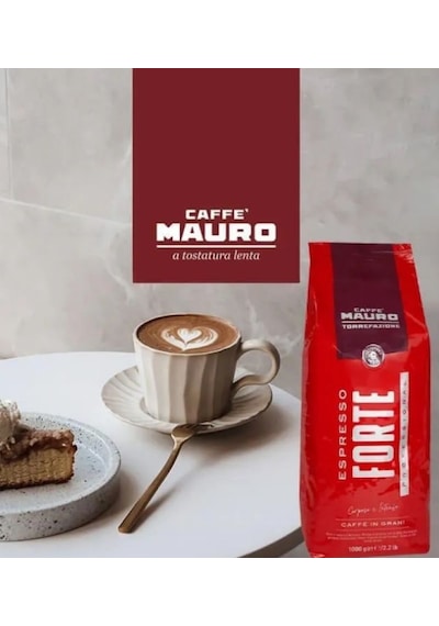 Caffe Mauro Espresso Forte Çekirdek Kahve 1 Kg X 5 Paket Çekirdek Kahve