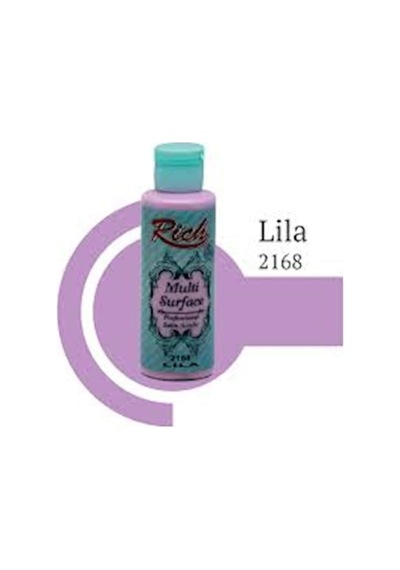 Rich Multi Surface Akrilik Boya 130 Cc - Lila Çok Renkli