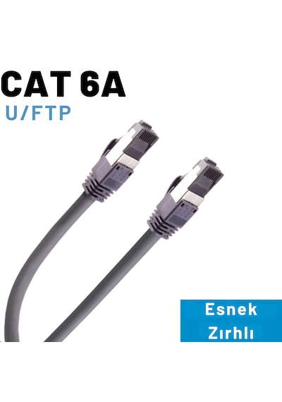 Irenıs 30 Metre Cat6a U/ftp Flexarmor Esnek Zırh Kablo