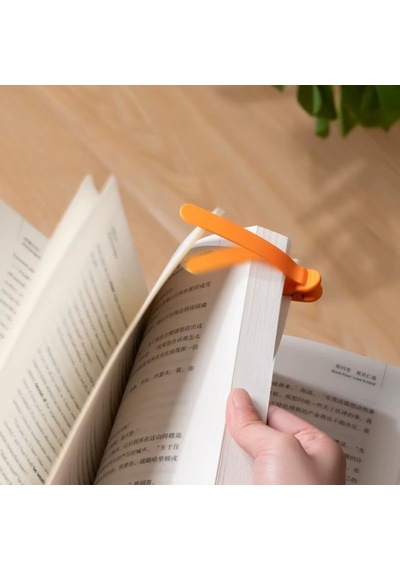 3 Lü Otomatik Kitap Ayıracı Akıllı Silikon Yer İmi Klips Seti, Okuma Severler İçin Pratik Kitap Aksesuarı Çok Renkli