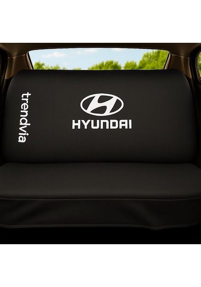 Hyundai Uyumlu Siyah Oto Koltuk Kılıfı Ön Arka Servis Tipi