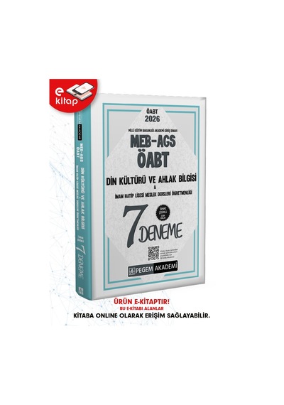 2026 Meb-ags-öabt Din Kültürü Ve Ahlak Bilgisi Öğretmenliği Tamamı Çözümlü 7 E-deneme