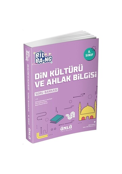 8. Sınıf Din Kültürü Ve Ahlak Bilgisi Bil Bang Soru Bankası Ünlü Yayıncılık