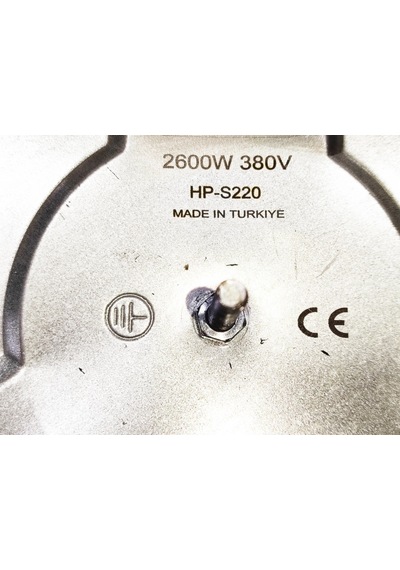 220mm 4 Klemensli Büyük Ocak Taşı 2600w 380v