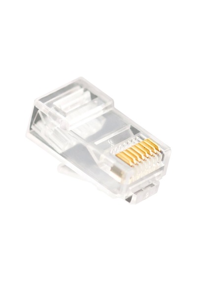Vcom Nm006 100lü Plastik Rj45 8p8c Cat6-utp-rj45-3u Konnektör