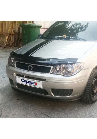 Cappafe Fiat Palio Ön Kaput Koruma Rüzgarlık 4Mm Abs 2007-2018