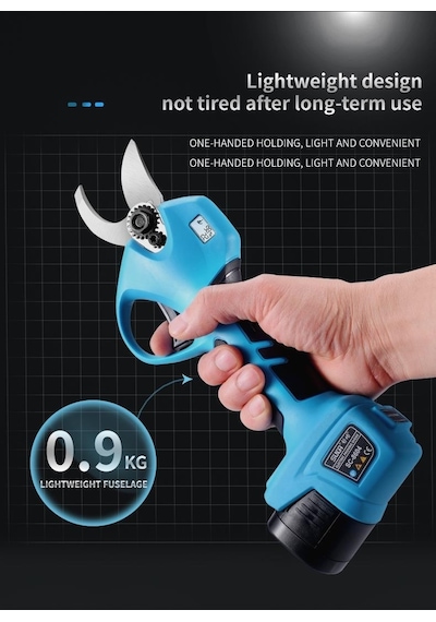 Suca Sc 8604 Şarj Göstergeli 3 Akülü Budama Makası 3 Cm