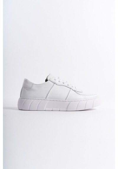 Mubiano Hakiki Deri Erkek Spor Ayakkabı & Sneaker Beyaz -mbkry650-b Beyaz