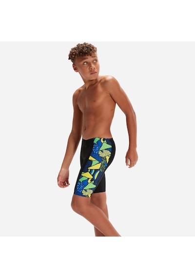 SPEEDO ERKEK ÇOCUK JAMMER YÜZÜCÜ MAYOSU ALOV PNL JAM JM BLACK/BLUE 8-00316214735 Çok Renkli