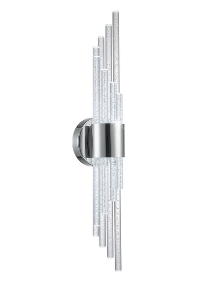 Matrix Melodi Led Duvar Apliği Modern Ve Şık Tasarım Aplik Gümüş Kasa Günışığı Led Çok Renkli