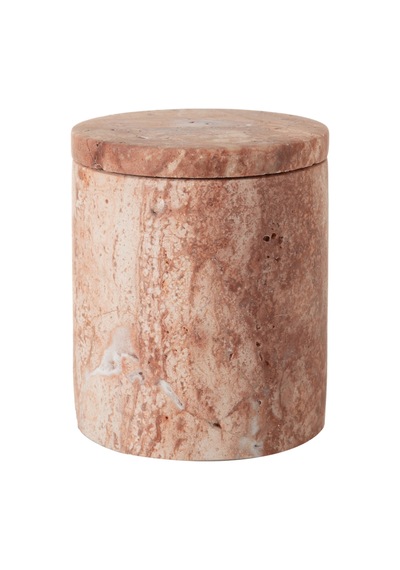 Mudo Home Evelyn Traverten 5'li Banyo Seti Rose Pembe