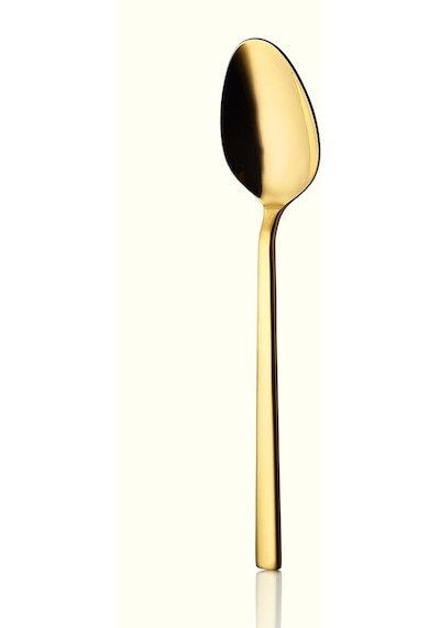 Avcı Klas Titanyum Gold Tatlı Kaşığı Paslanmaz Çelik 12 Adet