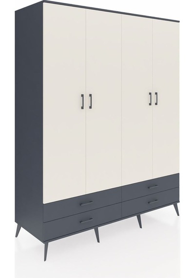 Kronos Gardrop 6 Raflı 4 Çekmeceli 2 Askılı 176x59x221 Antrasit-aytaşı/antrasit Aytaşı/antrasit Kronos Gardrop 6 Raflı 4 Çekmeceli 2 Askılı 176x59x221 Antrasit-aytaşı/antrasit Aytaşı/antrasit