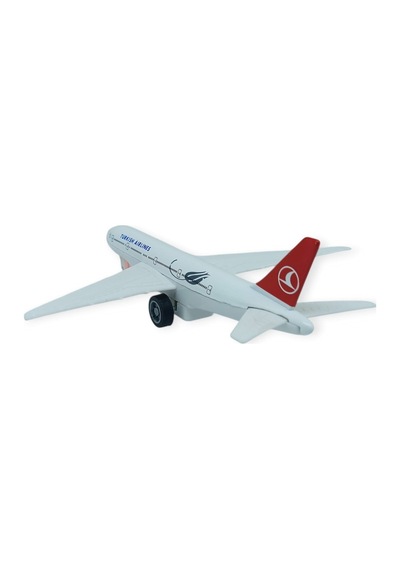 Çek Bırak Metal Yolcu Uçağı - 15 Cm - Küçük Boy