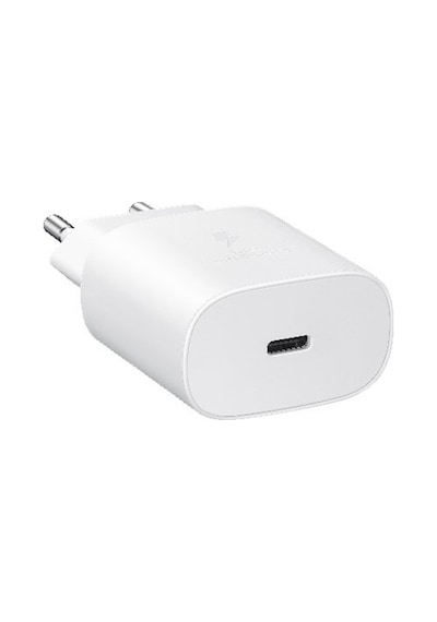 Samsung Uyumlu 25W Type-c Şarj Adaptör - Beyaz