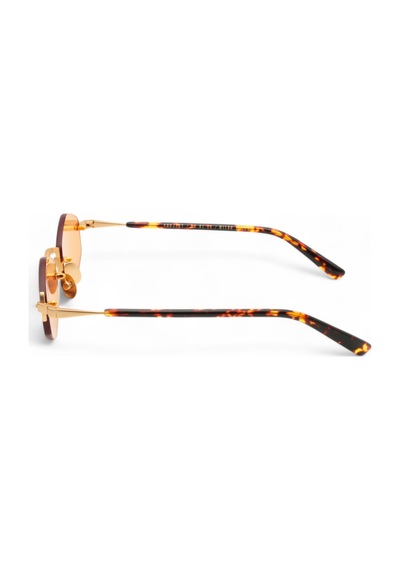Gast Lunar Matte Gold Unisex Güneş Gözlüğü