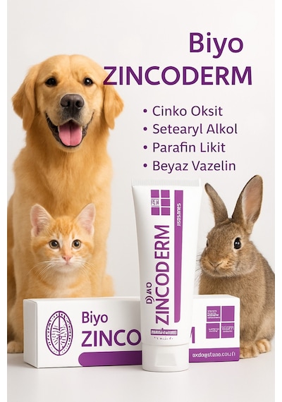 Biyo Zincoderm Deri Bakım Kremi 80 Gr