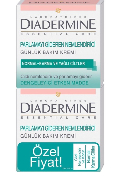 Dıadermıne 2 Li Nemlendirici Günlük Bakım Normal/karma Cilt