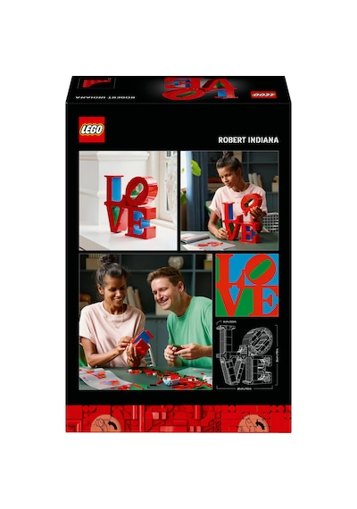 LEGO ® Art LOVE 31214 - Yetişkinler için Koleksiyonluk ve Dekoratif Tablo Yapım Seti (791 Parça)