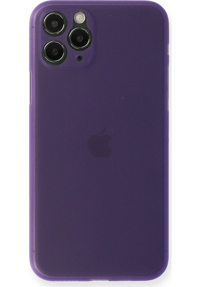 Newface Apple iPhone Uyumlu 11 Pro Kılıf Pp Ultra İnce Kapak Semeglbl - 47 - Mor