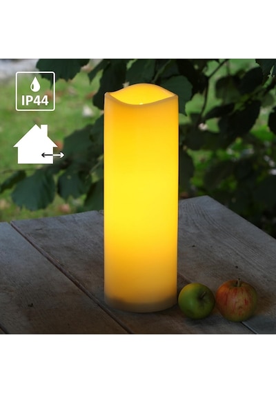 Yüksek Kalite 11 Adet 15 Cm Led Işıklı Mum Gün Işığı Alev Efektli Titrek Yanan Led Mum Büyük Boy
