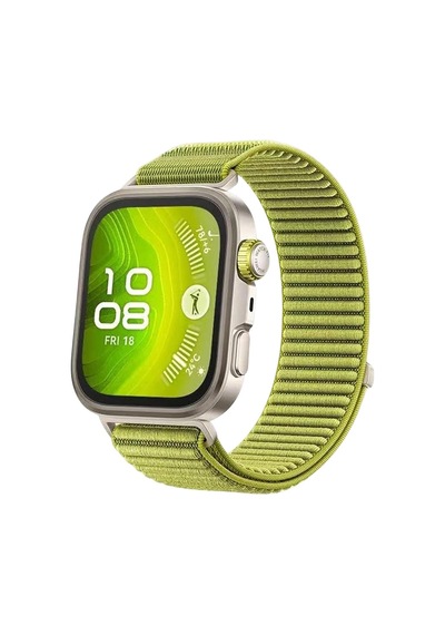Huawei Fit 4 Braid Kordon Saat Değildir - Açık Yeşil