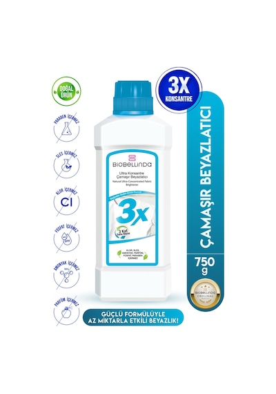 Biobellinda 3x Ultra Konsantre Çamaşır Beyazlatıcısı