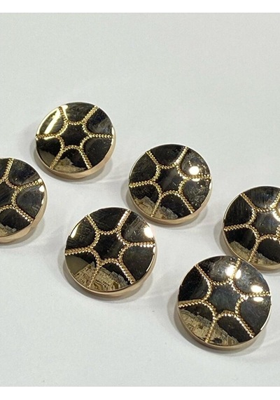 Metal Düğme/trençkot Ceket Boyu/ 6 Lı Set/2,3 Cm/jx26/parlak Gold