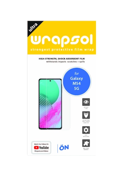 Samsung Galaxy Uyumlu M54 5g Ekran Koruyucu Esnek Poliüretan Film