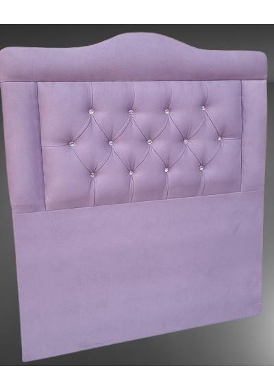 Bengi Ticaret Dk El Yapımı Tay Tüyü Kumaş Tek Kişilik Başlık Açık Mor 90