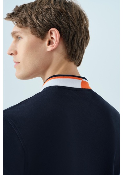 Loft Lf2038867 Erkek Kısa Kollu Polo T-shirt Lacivert