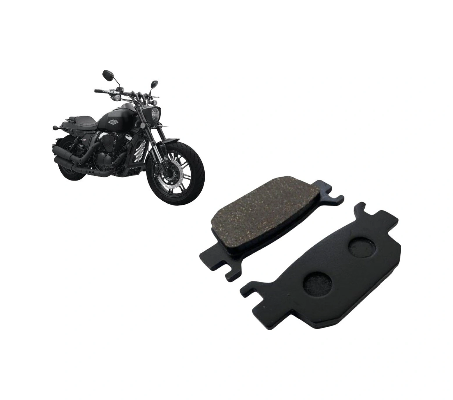 Arka Fren Disk Balatası Takım - Rks K-light 250