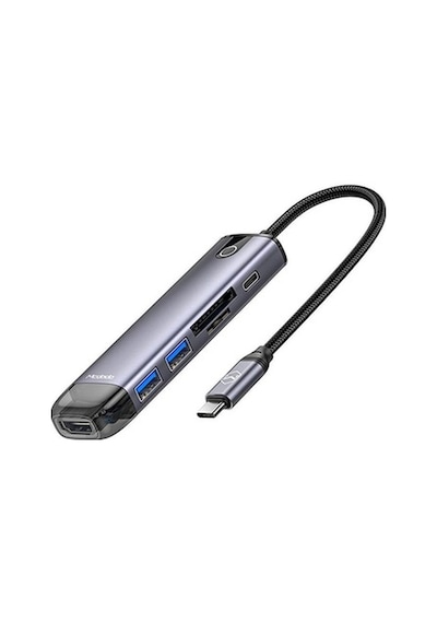Mcdodo 6 In1 Type C Apple Uyumlu MacBook Çevirici Çoklayıcı Adaptör Hu-7740 (502361363)