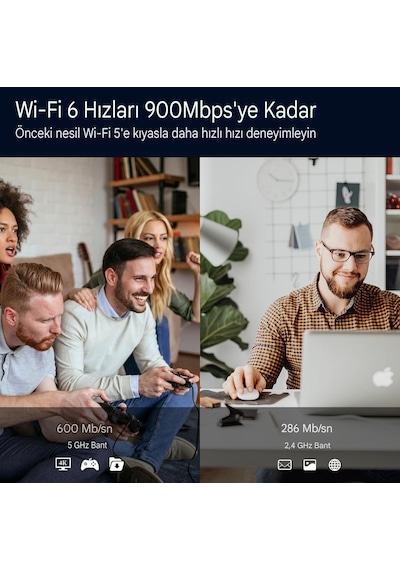 Fenvi Wifi-6 Wifi+bluetooth 5.3 Adaptörü Yüksek Çekim Ce Sertifik