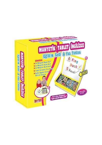1147 Manyetik Tablet Ingilizce Seti