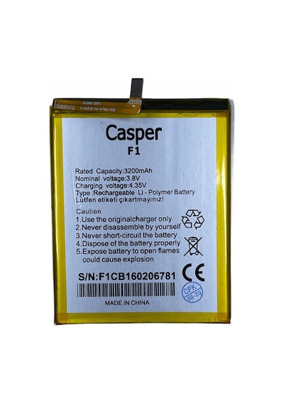 Casper Via F1 Batarya Pil + Tamir Seti
